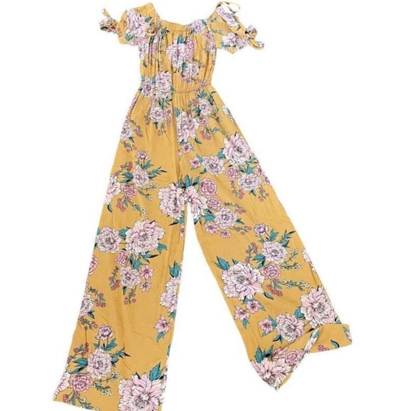 Band of Gypsies OTSJumpsuit. Sz L Can fit XL (or oversized for a medium) EUC - Picture 4 of 4